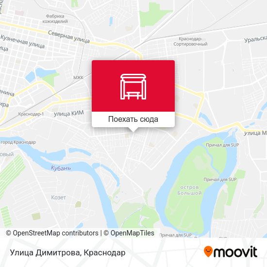 Карта Улица Димитрова