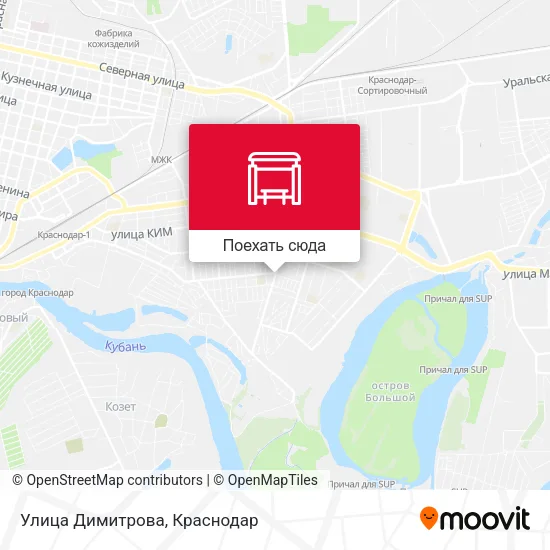 Карта Улица Димитрова