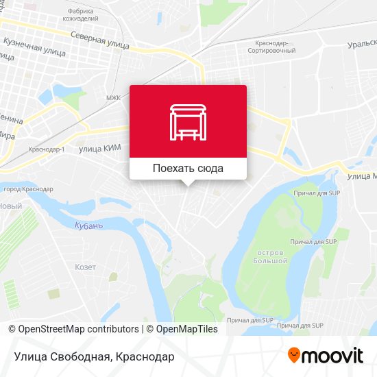 Карта Улица Свободная