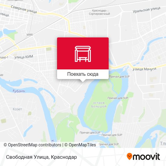 Карта Свободная Улица