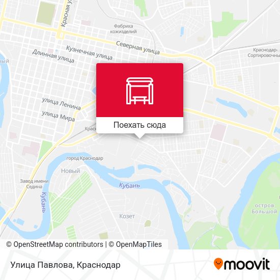 Карта Улица Павлова