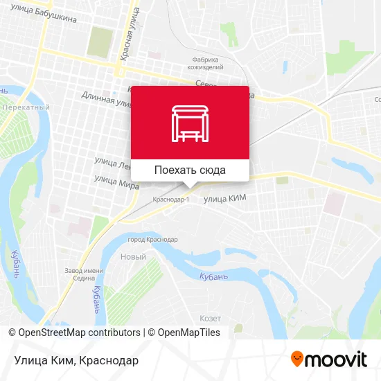 Карта Улица Ким