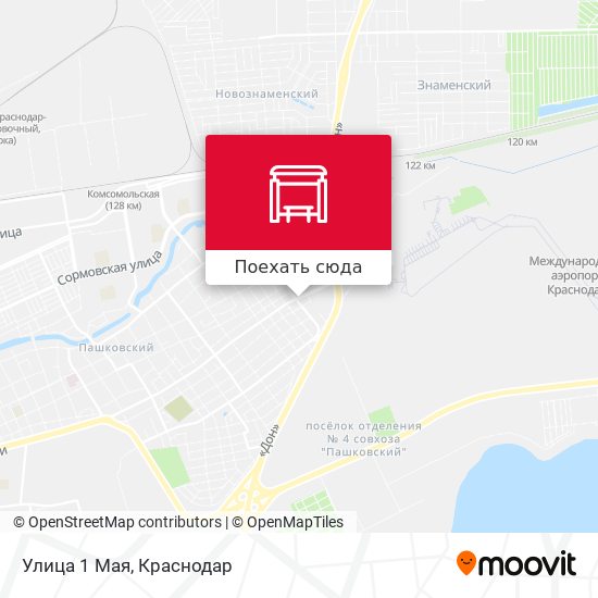 Карта Улица 1 Мая