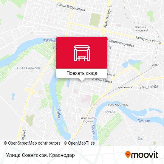 Карта Улица Советская