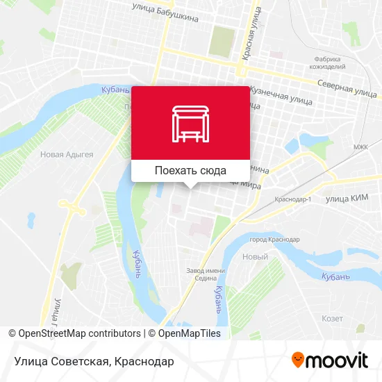 Карта Улица Советская