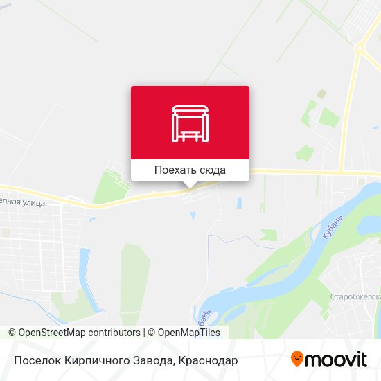 Карта Поселок Кирпичного Завода