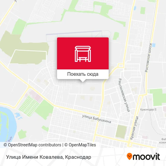 Карта Улица Имени Ковалева