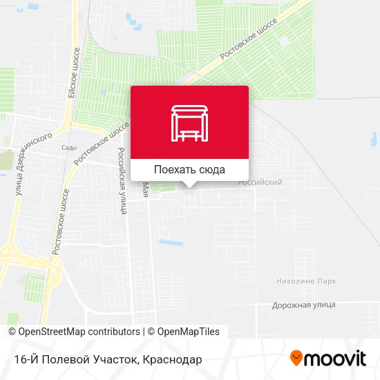 Карта 16-Й Полевой Участок