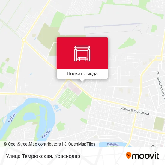 Карта Улица Темрюкская