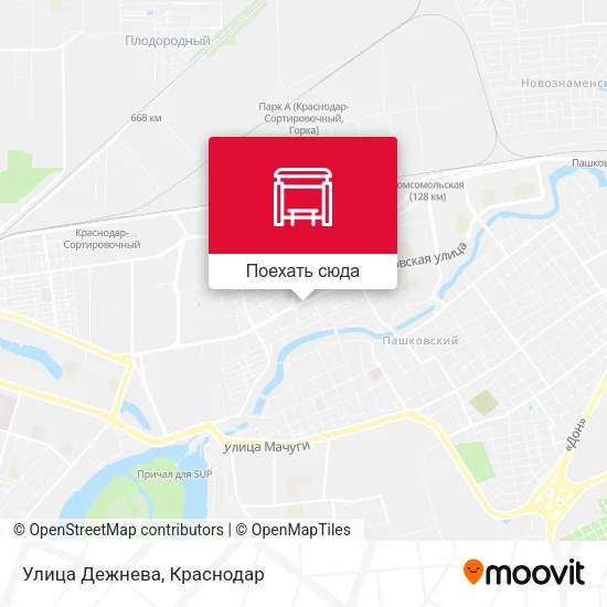 Карта Улица Дежнева