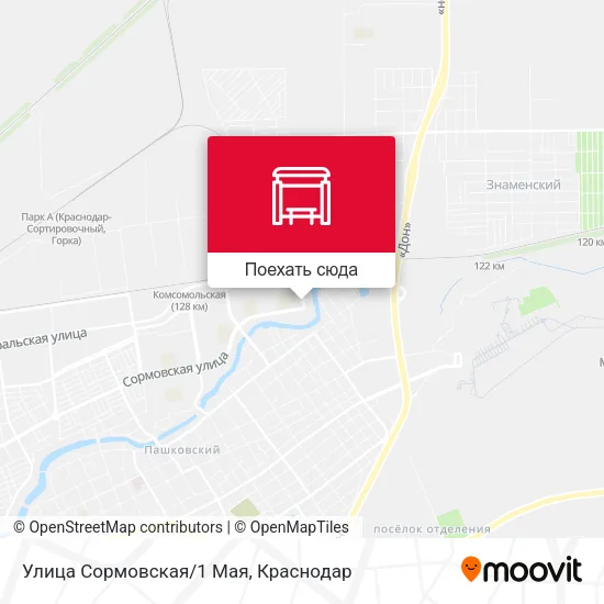 Карта Улица Сормовская/1 Мая