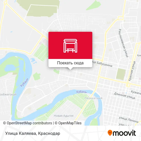 Карта Улица Каляева