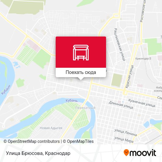 Карта Улица Брюсова