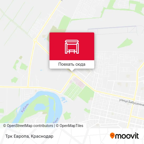 Карта Трк Европа