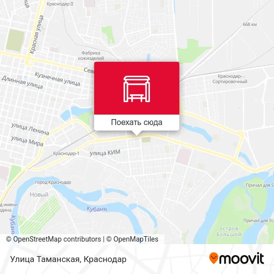 Карта Улица Таманская