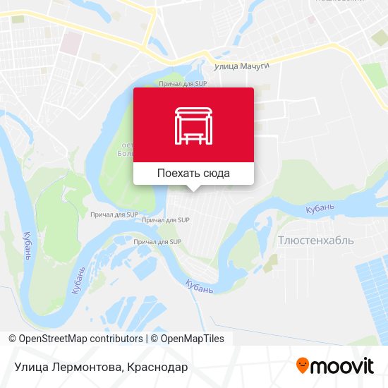 Карта Улица Лермонтова