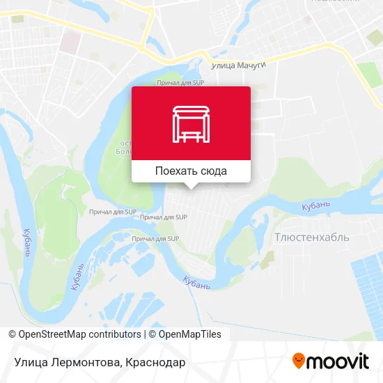 Карта Улица Лермонтова