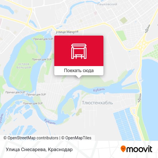 Карта Улица Снесарева