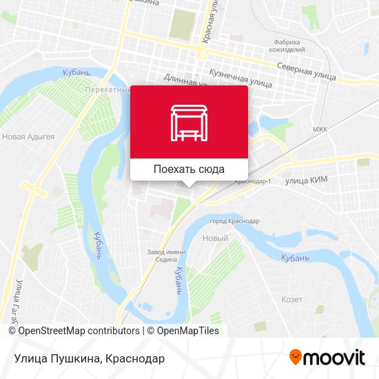 Карта Улица Пушкина