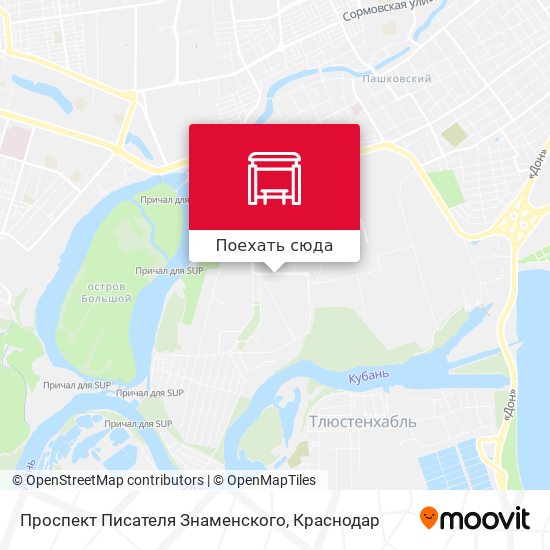 Карта Проспект Писателя Знаменского