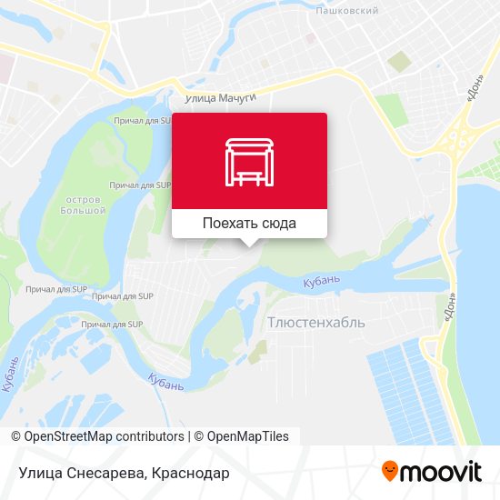 Карта Улица Снесарева
