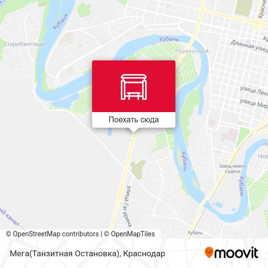 Карта Мега(Танзитная Остановка)