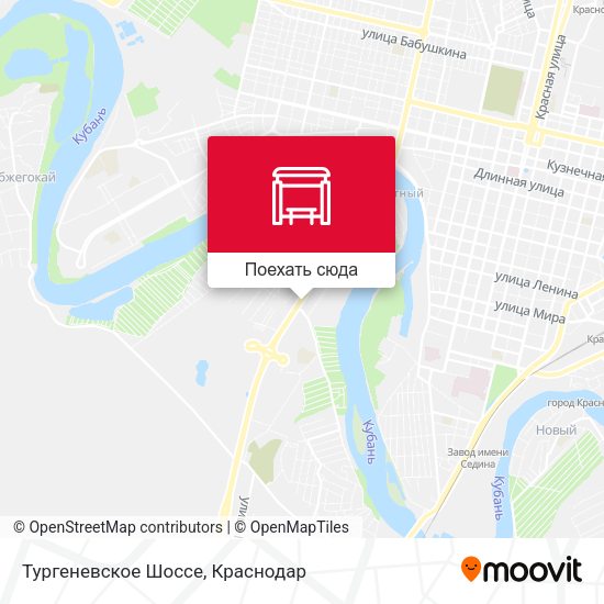 Карта Тургеневское Шоссе