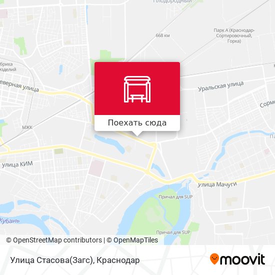 Карта Улица Стасова(Загс)