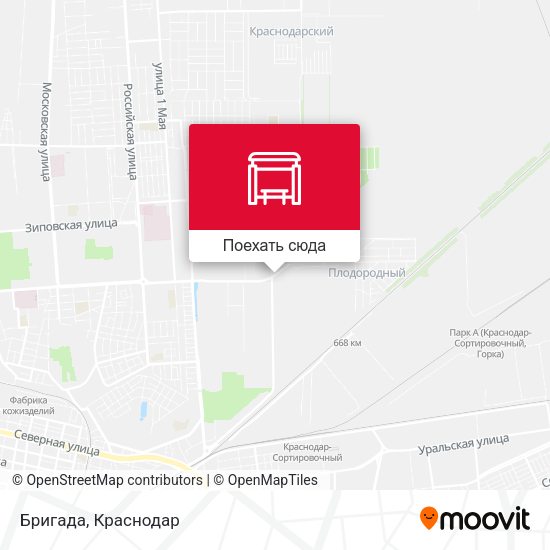 Карта Бригада
