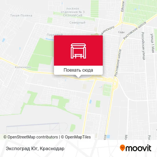 Карта Экспоград Юг