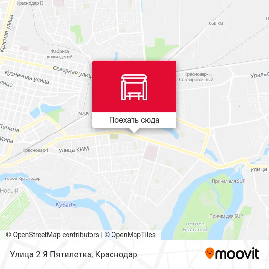Карта Улица 2 Я Пятилетка