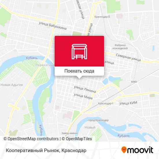 Карта Кооперативный Рынок