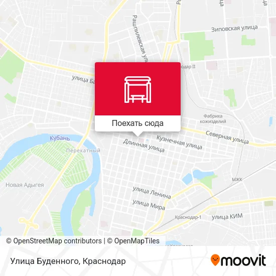 Карта Улица Буденного