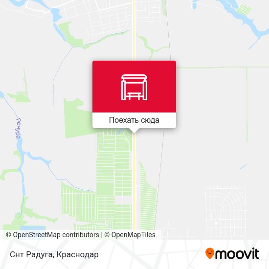 Карта Снт Радуга