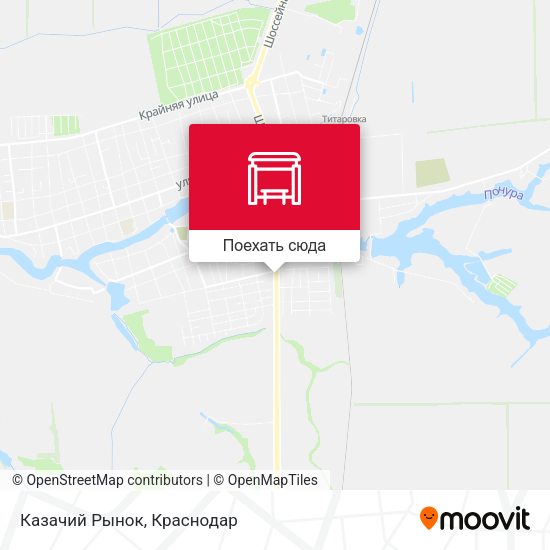 Карта Казачий Рынок