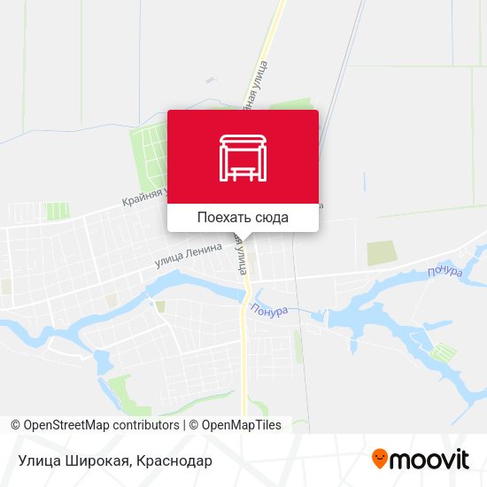 Карта Улица Широкая