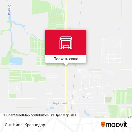 Карта Снт Нива