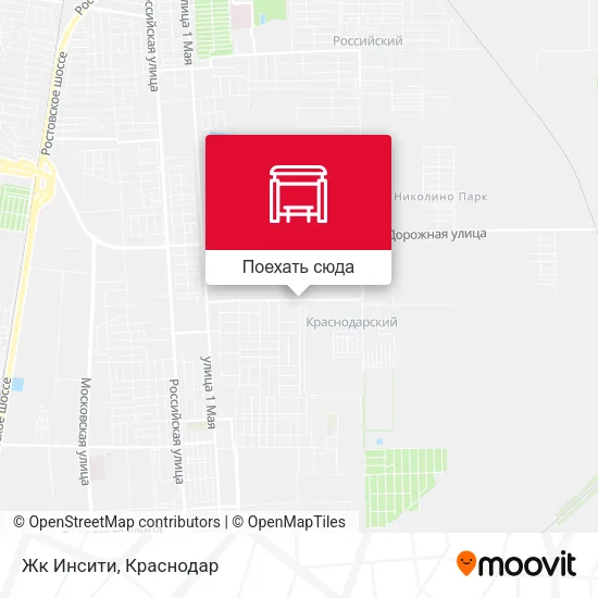 Карта Жк Инсити