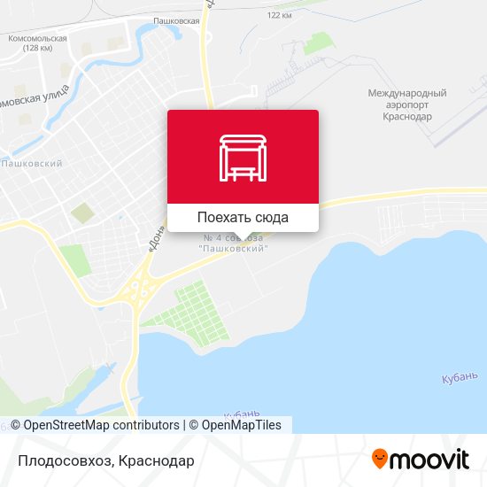 Карта Плодосовхоз