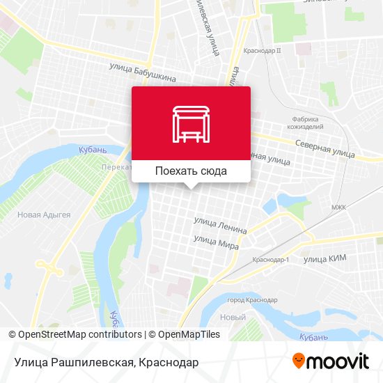 Карта Улица Рашпилевская