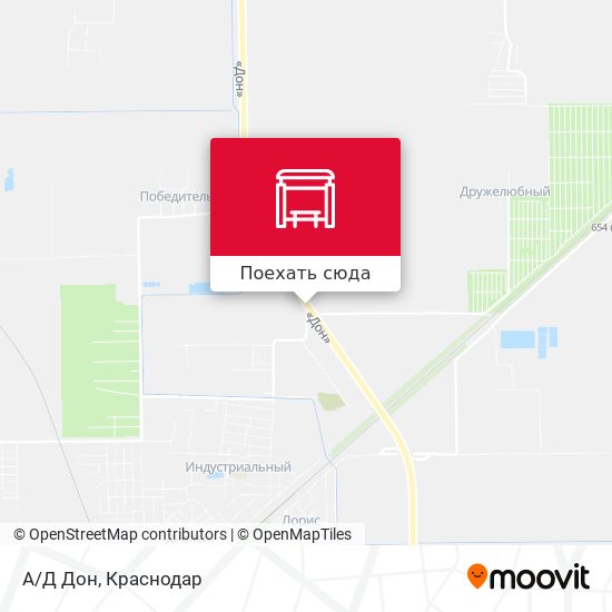 Карта А/Д Дон