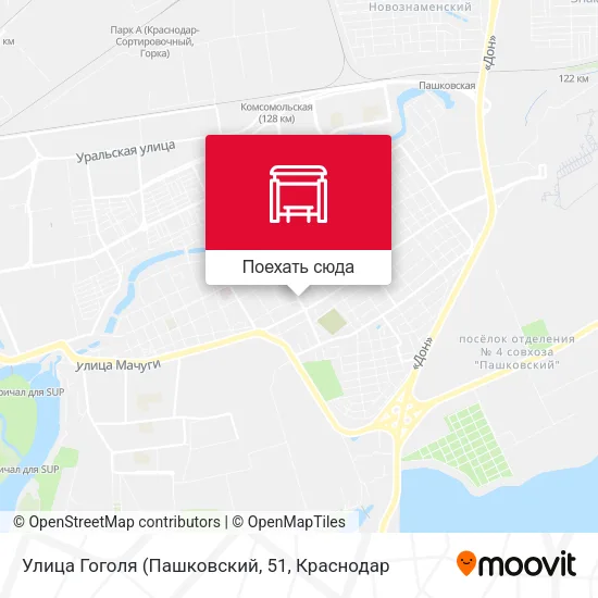 Карта Улица Гоголя