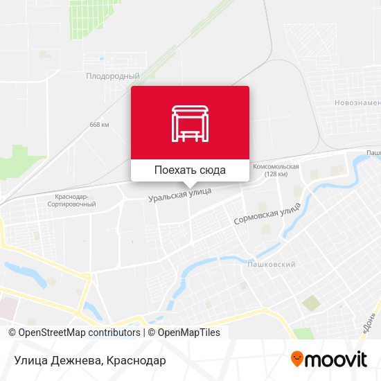 Карта Улица Дежнева