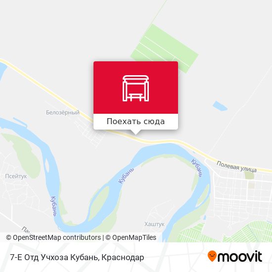 Карта 7-Е Отд Учхоза Кубань