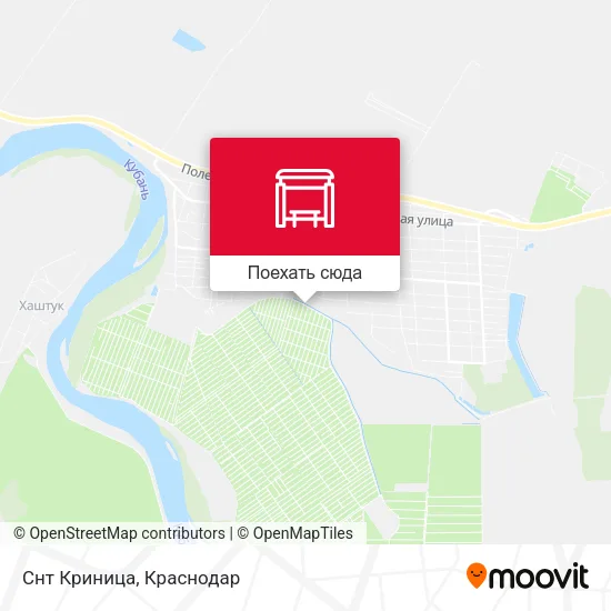 Карта Снт Криница