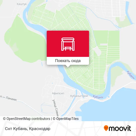 Карта Снт Кубань