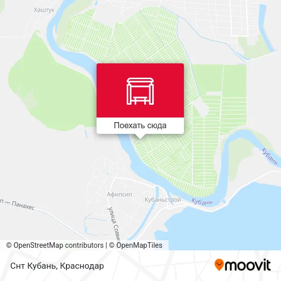 Карта Снт Кубань