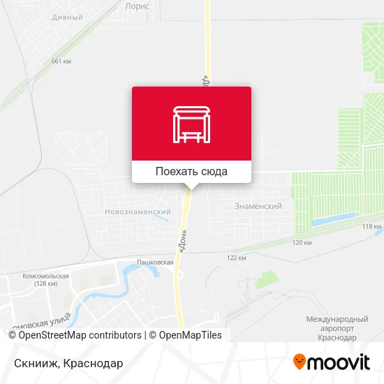 Карта Скнииж