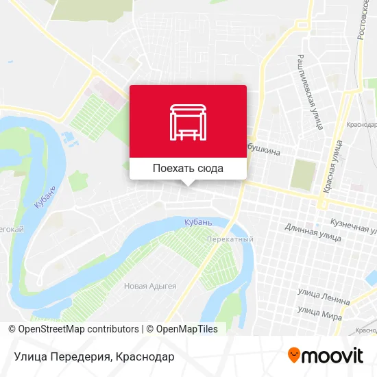 Карта Улица Передерия