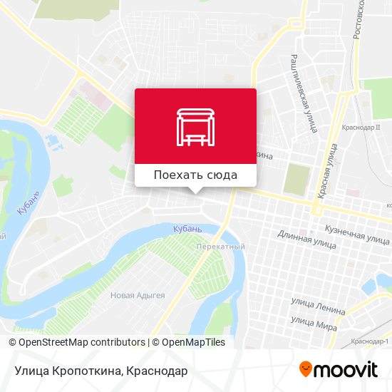 Карта Улица Кропоткина